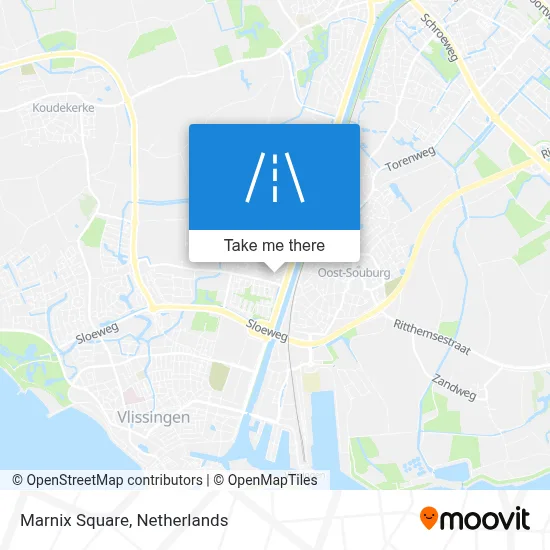 Marnixplein map