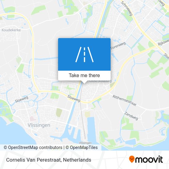 Cornelis Van Perestraat map