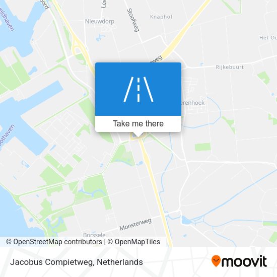 Jacobus Compietweg map