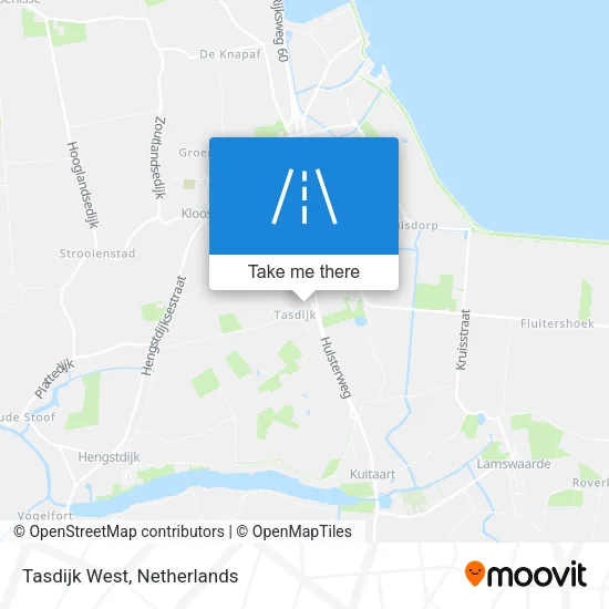 Tasdijk West map