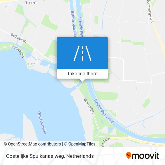 Oostelijke Spuikanaalweg map