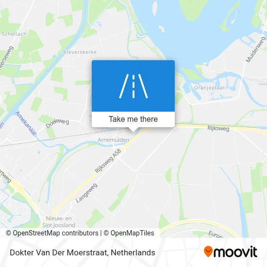 Dokter Van Der Moerstraat Karte