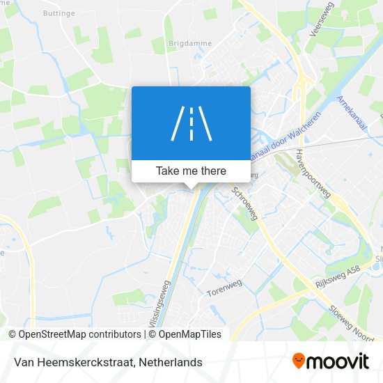 Van Heemskerckstraat map