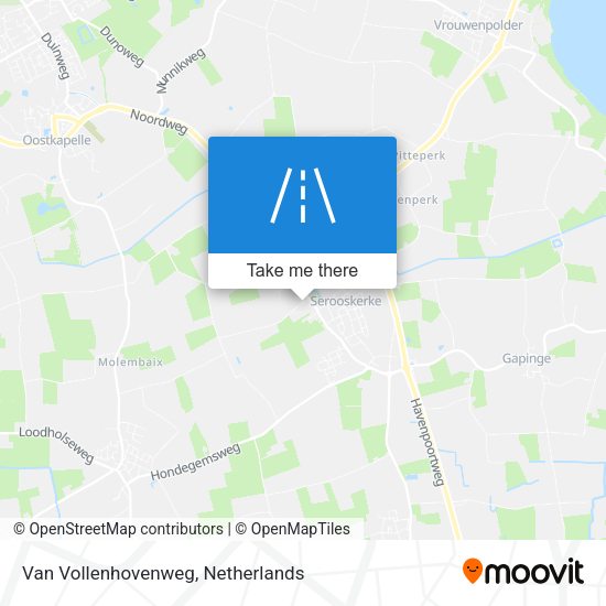 Van Vollenhovenweg map