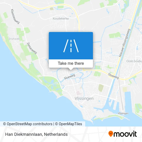 Han Diekmannlaan map