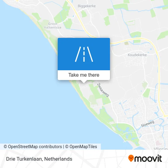 Drie Turkenlaan map