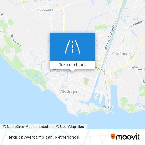 Hendrick Avercamplaan map