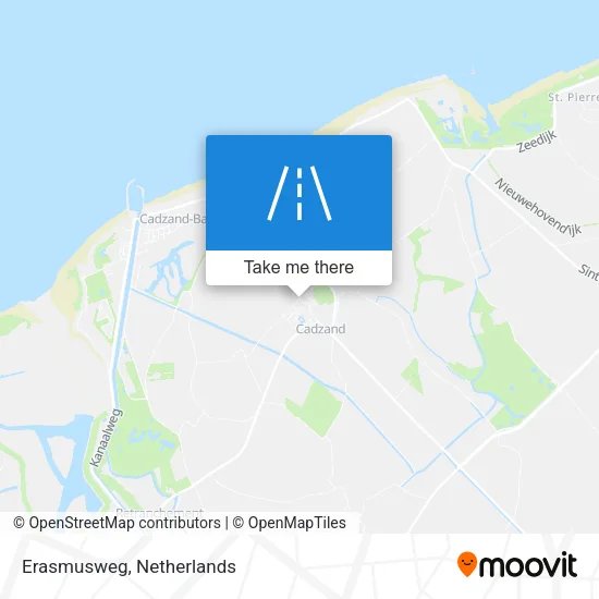 Erasmusweg map