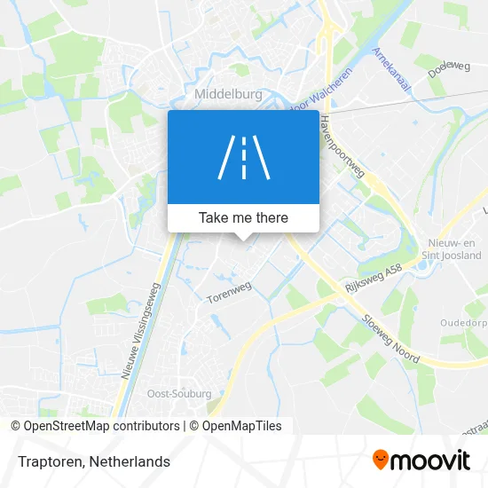 Traptoren map