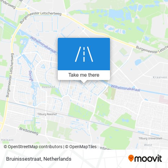 Bruinissestraat map