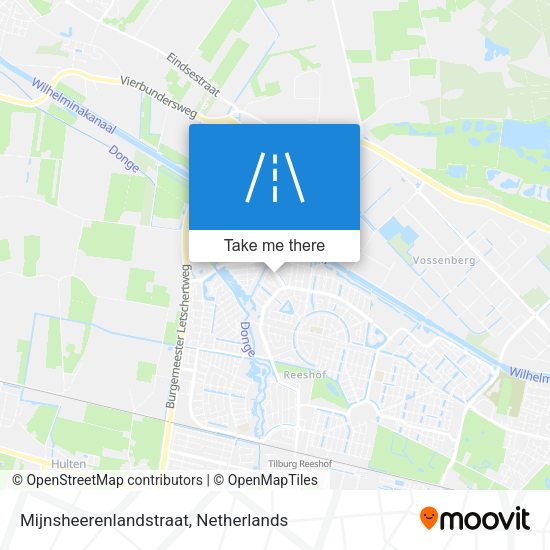 Mijnsheerenlandstraat map