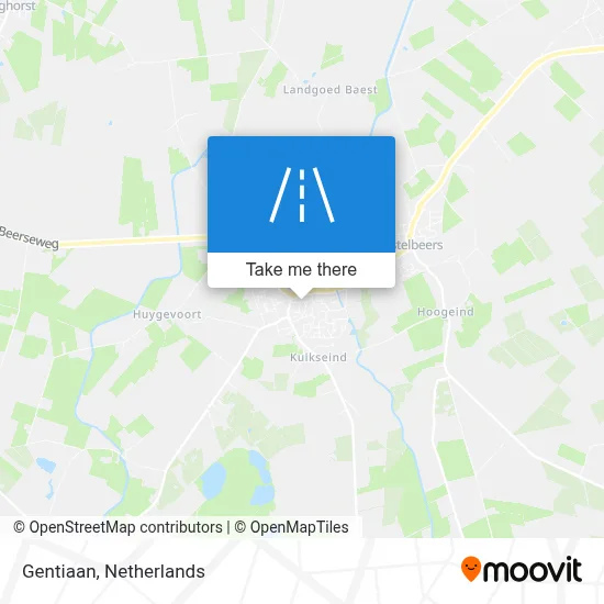 Gentiaan map