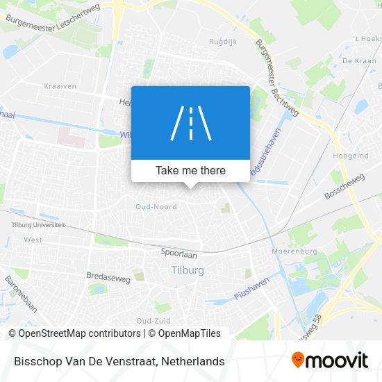 Bisschop Van De Venstraat map