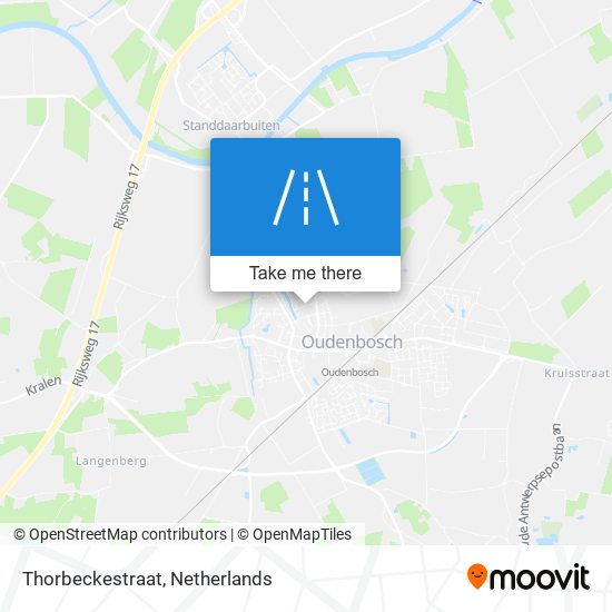 Thorbeckestraat map