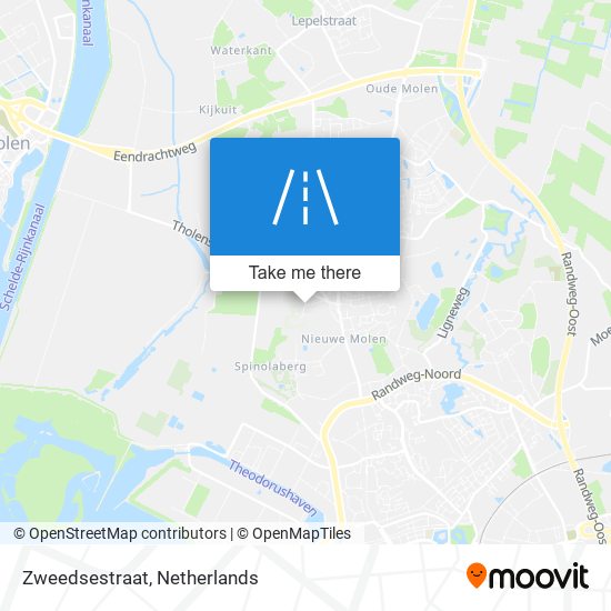 Zweedsestraat map