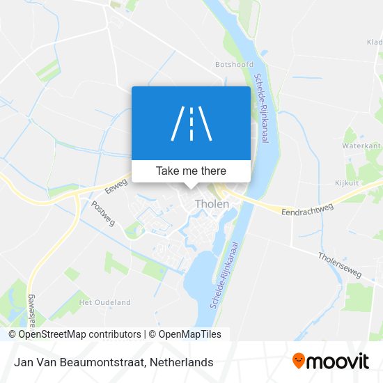 Jan Van Beaumontstraat map