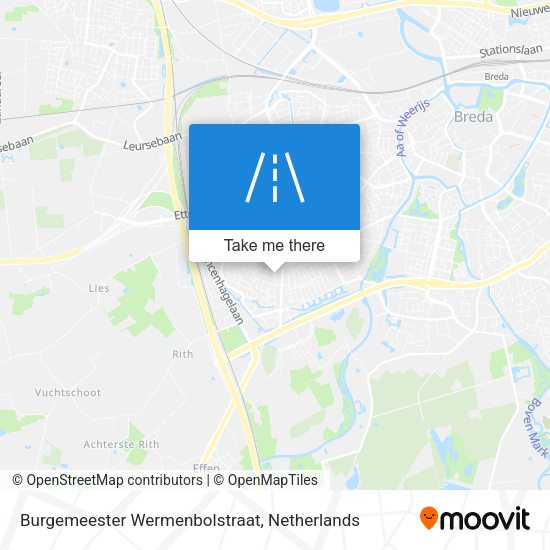 Burgemeester Wermenbolstraat map