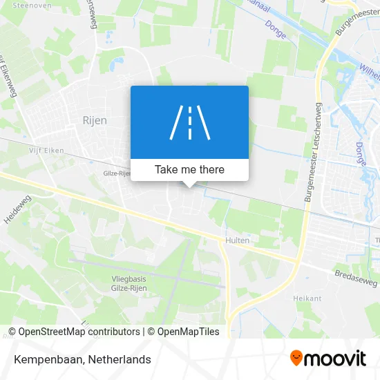 Kempenbaan map
