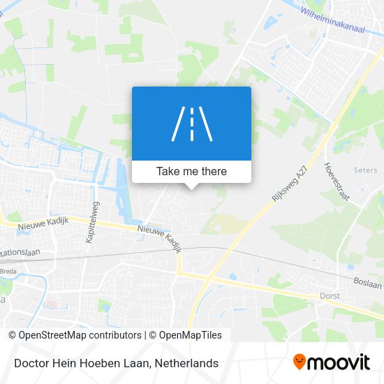 Doctor Hein Hoeben Laan map