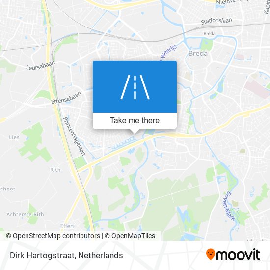 Dirk Hartogstraat map