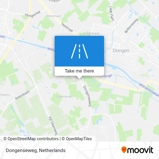 Dongenseweg map
