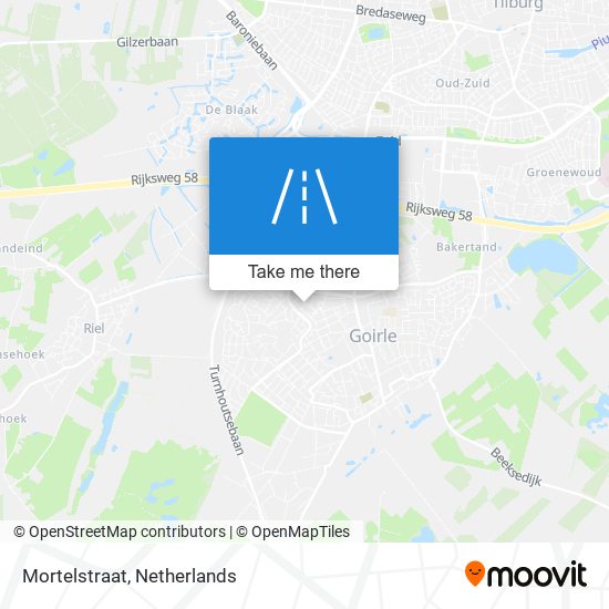 Mortelstraat map