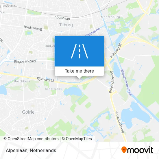 Alpenlaan map
