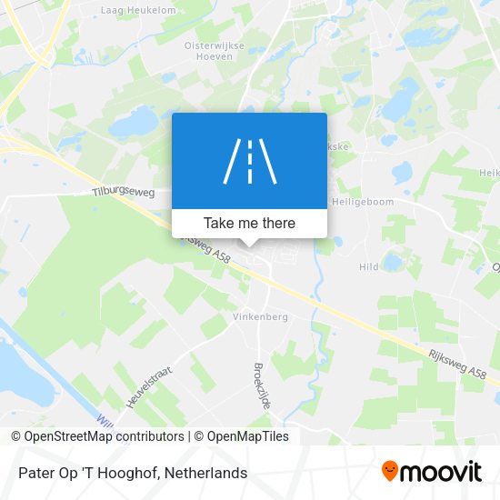Pater Op 'T Hooghof map