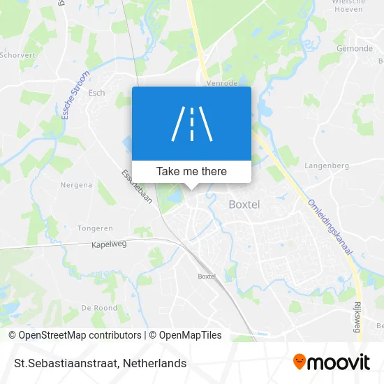 St.Sebastiaanstraat map