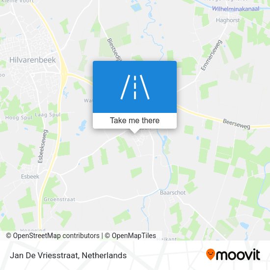 Jan De Vriesstraat map