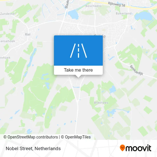 Nobelstraat map