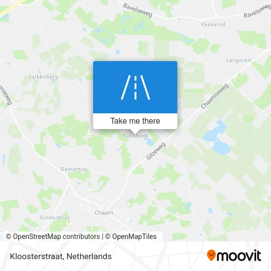 Kloosterstraat map