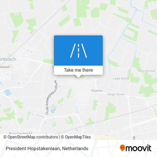 President Hopstakenlaan map