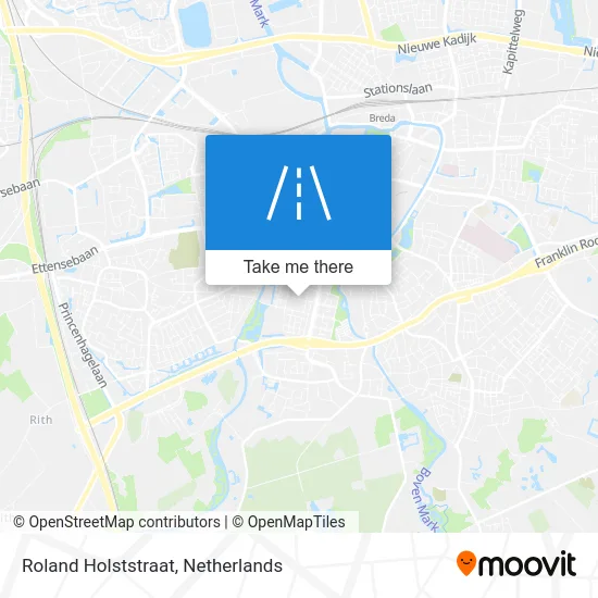 Roland Holststraat map