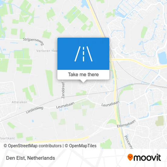 Den Elst map