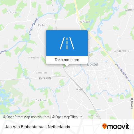 Jan Van Brabantstraat map