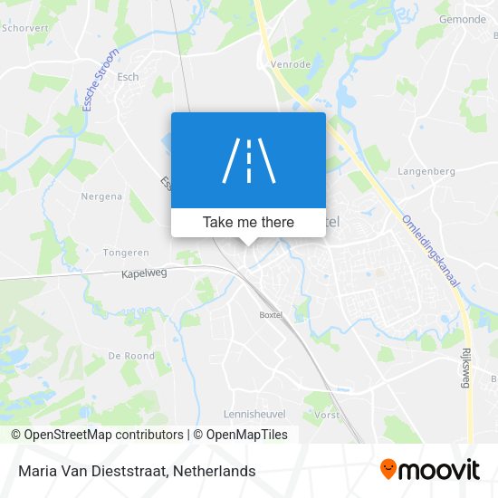 Maria Van Dieststraat map