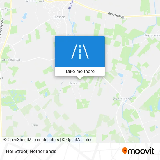 Heistraat map