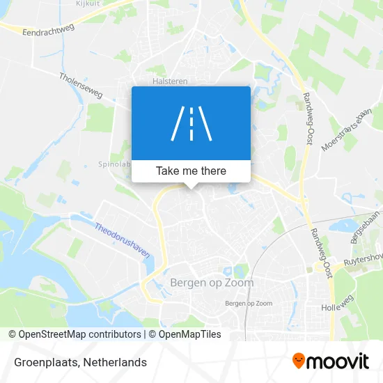 Groenplaats map