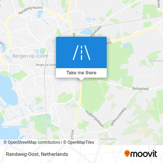 Randweg-Oost map