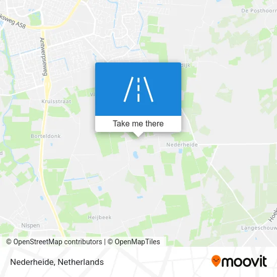 Nederheide map