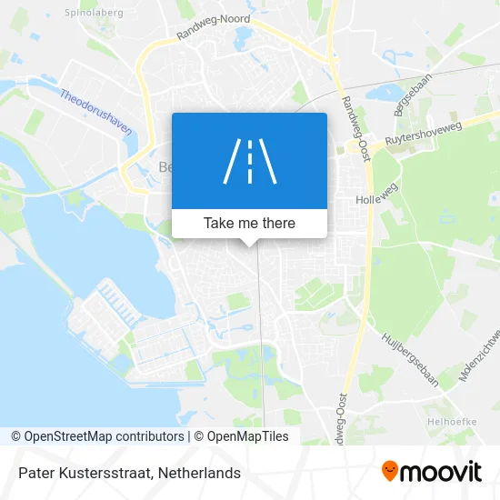 Pater Kustersstraat map