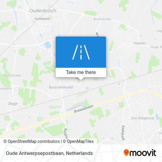 Oude Antwerpsepostbaan map