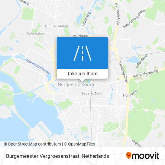 Burgemeester Vergroesenstraat map