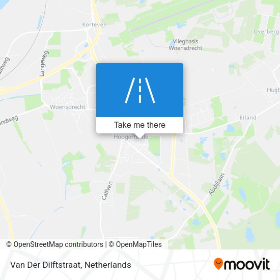 Van Der Dilftstraat map