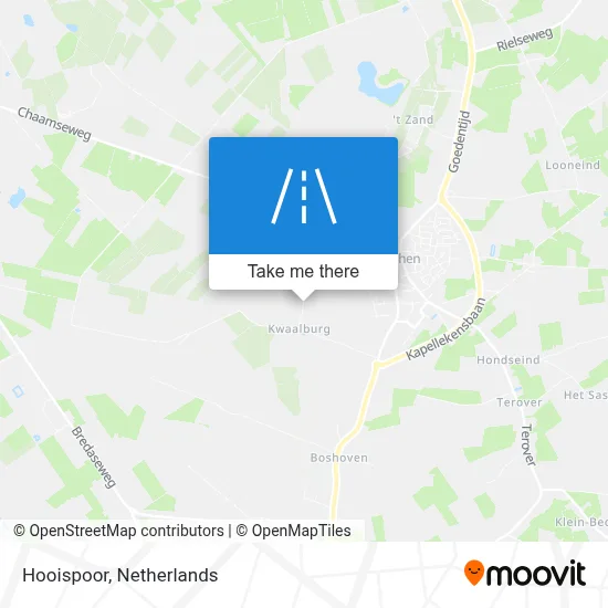 Hooispoor map
