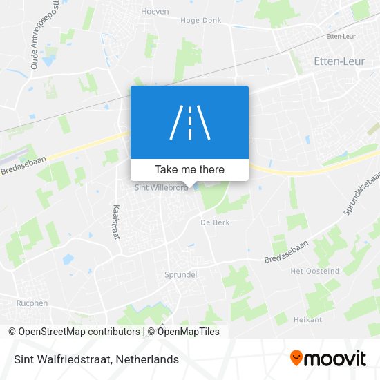 Sint Walfriedstraat map