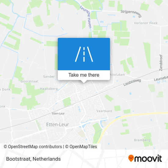 Bootstraat map