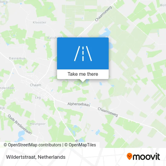 Wildertstraat map