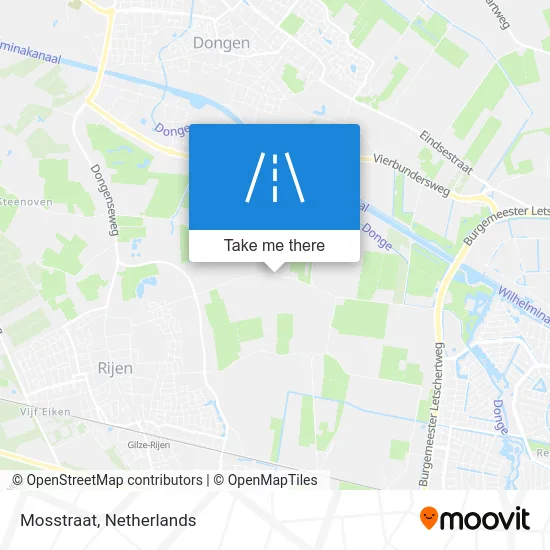 Mosstraat map